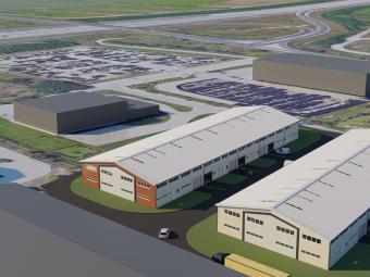 Eladó üzemcsarnok Nagytarcsa 